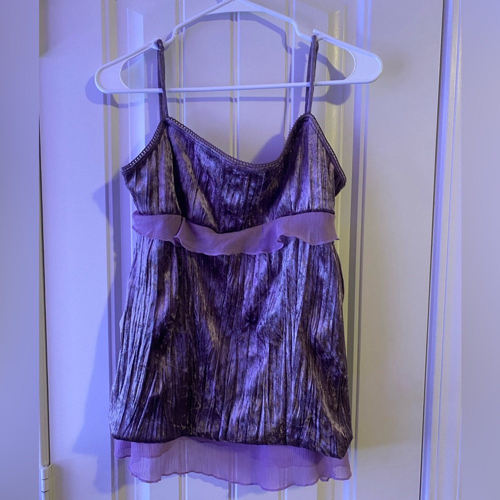 Purple Velvet Next Era Couture Tanktop